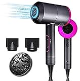 Jooayou 2000W Ionen Haartrockner, Advanced Haartrockner mit Diffusor Föhn mit Diffusor mit 2 Geschwindigkeiten, 3 Heiz- und Kühltaste