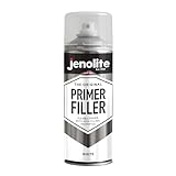JENOLITE- Filler Grundierung Sprühlack. Schnell trocknende Acrylfarbe. Farbe: Weiß. Inhalt: 1 Spraydose 400ml