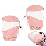 Motorrad Lenker Muff - Universal Handschutz Handschuhe Warme Winddichte Handschuhe | Wasserfeste und wasserdichte Handschuhe mit transparentem Touch-Panel und Sicherheit ideal für Gui