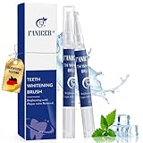 2 Stück Zahnaufhellung Stift, Zähne Aufhellen Stift für Schnelles bleaching zähne, Effektiv Verbesserung der Flecken, Einfache Anwendung für verschiedene Zähne