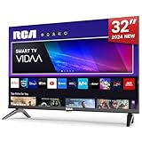 RCA VRS32HQ1 Smart TV 32 Zoll (80cm) HD LED Fernseher mit WLAN, Triple Tuner (DVB-T/T2, DVB-C, DVB-S/S2), App Store, HDMI, USB, CI/CI+, Netflix, YouTube und mehr [RVSmart 2024]