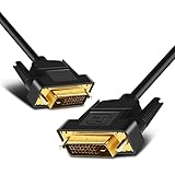 ANNNWZZD DVI Kabel, DVI-Kabel Stecker auf Stecker für Gaming, Monitor, Projektor 3M