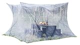 infactory XXL Moskitonetz: Moskitonetz für Innen und Außen, 300 x 300 x 250 cm, 220 Mesh, weiß (Moskitonetz Outdoor)