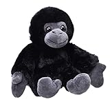 Wild Republic 21168 Republic Hug'ems Plüschtier, Kuscheltier, Gorilla 18cm