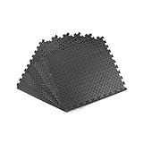 AUTOECHO 6 Stück Mattenschaumübungsmatten, rutschfeste Fitnessstudiobodenmatte, Ineinandergreifende Puzzle Eva Bodenfliesen, Trainingsmatten Für Das Heimwerk, Yoga-Matten