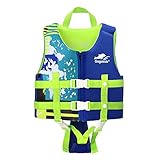Gogokids Kinder Schwimmweste Folat Jacke, Kleinkind Schwimmtraining Bouyancy Badeanzug Assist Badebekleidung für 17-77 lbs 1-3 Jahre Baby Kids