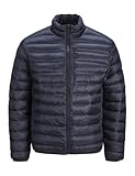 JACK&JONES Herren Jprcccave Quilted Jacket Steppjacke, Dark Navy, M