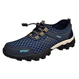 SRZYMJ Schuhe Herren Blau Retro Sneaker Damen Arbeitsschuhe Herren S1 Arbeitsschutzschuhe Laufschuhe Damen Weiß Fußballschuhe Herren Winterstiefel Gefüttert Damen White Shoes Men Badelatschen 40 45