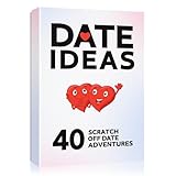 Valentinstagsgeschenke für Sie und Ihn, Weihnachten, Jahrestag, Hochzeit, perfektes 40 romantische Rubbel-Date-Ideen, Kartenspiele, lustige und abenteuerliche Ideen für frisch Vermählte, Freund,