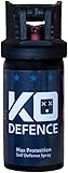 KO Defence 20 ml – die ultimative Lösung für sofortige Sicherheit – effizient, schnell – ermöglicht Stopper und Identifizierung – expansives Gelschaum – 4 Meter Reichweite – 100 % legal im Hafen und