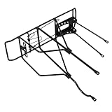 TOYANDONA Robuster Fahrradgepäckträger Hinten aus Vollmaterial Stabiler Mountainbike Heckträger mit Sicherem Kleinstloch Design für Gepäck Passagiertransport Langlebiger Fahrradlastträger