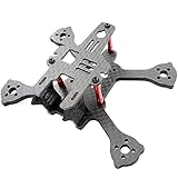Kompatibler FPV-Rahmensatz Kompatibel mit X2 ELF X2eyas Genie110 VX98 G130 Gino2 RC Drone Racing Quadcopter Sonderangebot(QUARK96)