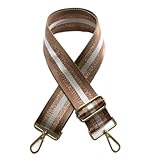 Taschengurt Damen-Taschenriemen, breiter Gürtel, Umhängetasche, Verstellbarer Ersatzriemen breiter Schultergurt (Color : 23, Size : Gold Metal)