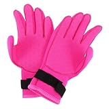 Anneome Neopren Tauchhandschuhe Fünf Finger Warm Winterhandschuhe rutschfest Kratzfest Für Tauchen Schnorcheln Surfen Erwachsene