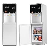 Wasserspender Kalt & Heißwasserspender stehend Groß | Büro Zuhause Praxis | Elektrischer Trinkwasserspender | 5 bis 20 Liter Gallonen | Standwasserspender Water-Dispenser