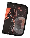 Scooli Star Wars Schüleretui - gefülltes Federmäppchen mit Eberhard Faber Stiften - stylische Federmappe mit Motiv - Stiftebox für Buntstifte und Bleistifte - ideal für die Schule