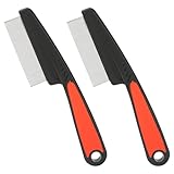 Läusekamm Metall,Laeusekamm Fuer Menschen,Schuppenkamm Fuer Menschen,Läusekamm Kinder,Gegen Läuse Vorbeugen,Sanft Zu Haar für eine effektive Behandlung von Kopfläusen