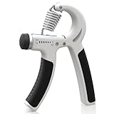 PORTENTUM Handtrainer Unterarmtrainer, Einstellbarer Widerstand 5-60kg, Hand Unterarm Trainingsgerät, Grip Griffkraft Trainer, Rutschfester Griff, Für Sportler und Wiederherstellung der Hand
