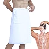 Duschtuch, schnell absorbierend, gemütliches Mehrzweck-Handtuch, Wickeltuch mit Tasche, Saunatuch, Handtuch mit Knöpfen für Damen und Herren