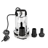 12V 160W Tauchpumpe Schmutzwasserpumpe Drain Septic Sump Clean Teichpumpe Hocheffiziente EntwäSserung