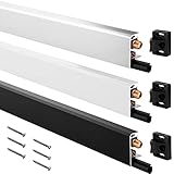 Gedotec absenkbare Bodendichtung - Weiß matt | 1 Stück - Türbodendichtung automatisch | CLEVER | Länge 1 m - kürzbar | Absenkdichtung Zugluftstopper | Dichtung für Türen - kältefeind windschutz tür