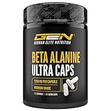 Beta Alanin Ultra Caps - 365 Kapseln - Hochdosiert mit 1250 mg je Kapsel - Beta Alanin Aminosäure mit 99% Reinheit - Ohne unerwünschte Zusätze