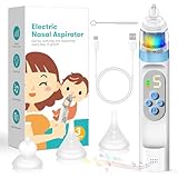ChapStick Nasal Aspirator, Baby Nasensauger Staubsauger, Ausgestattet Mit 5 Stufen Der Saugkraft Und 3 Spitzengrößen, Wiederaufladbar Mit Beruhigendem Licht Und Musikfunktion