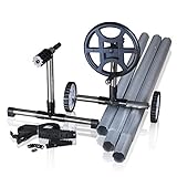 Gre 90171 - Teleskopischer Aufroller für eingelassene Pools, maximale Breite 5,50 m, Aluminium und drehbare Räder