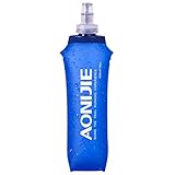 Azarxis TPU Faltbarer Soft Flask, BPA-Frei Trinkblase Trinkflaschen Wasserflasche für Trinkrucksack Fahrrad Klettern Sport (500ml)