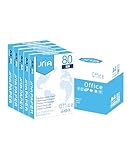 Kopierpapier Home & Office - Basics Druckerpapier für Zuhause und Büro Universal Druckerpapier für Laserdrucker und Tintenstrahldrucker geeignet 2500 Blatt DIN-A4 80g, Weiß (5x500 Blatt), 5er Pack