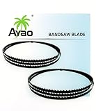 AYAO Bandsägeblatt, 1425 mm x 6,5 mm X 0,4mm x 6ZpZ (2 Sägeblätter)