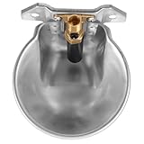 MOTHNUR Automatisches Tränkebecken aus Edelstahl Großes Fassungsvermögen Langlebiger Vieh wasserspender für Kühe Pferde Schafe Ziegen für Bauernhof Stall und Weide