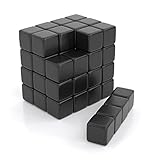JAWA Magnetwürfel 5mm - 50 Neodym Magnete Extra Stark - Anti Stress Mini Magnete - Premium Magnetic Cube - Whiteboard und Kühlschrankmagnete - Magnet Würfel für Haushalt und Büro