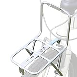 Vorderer Fahrradträger – Träger aus Aluminiumlegierung | Zusammenklappbarer Fahrrad-Mountainbike-Frontträger | Korbregale Gemüsekorb aus Aluminiumlegierung | Robuste Fahrrad-Gepäckträger für den Toure