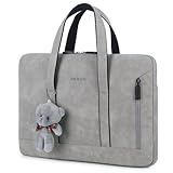 Dcaknri Laptoptasche für Damen und Herren, 39,6 cm (15,6 Zoll), Laptoptasche, Computertasche, Arbeits-Umhängetasche, PU-Handtasche, 33 cm, 35,6 cm, 39,6 cm