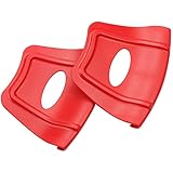 CIWEI Felgenschutz Rimshield Protector Tool für Motorrad, Fahrrad, ATV, Reifen, Reifenmontage, 2 StüCk, Rot