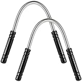 2 Stücke Gesicht Haarentferner Feder Augenbrauen Gesicht Epilierer Einfädeln Werkzeug Entfernen Haare von Oberlippe, Kinn, Wangen und Hals für Frauen Mädchen oder Männer, Schwarz