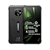 Hammer Ranger 4G 6+8GB/128GB Outdoor Handy, Baustellenhandy und Rugged Handy, 6' Display, IP69, 5000mAh Akku, Dual SIM, eSIM, NFC – Schwarz