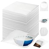 Verpackungsmaterial 100 Stück, Luftpolsterfolie Umzugsmaterial, 30 x 30 cm Schaumstoffbeutel, Können Gläser Schützen, Geschirr, Weinflaschen, Luftpolsterfolie, Transportieren, Umzug