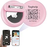 Apple AirTag-Halterung für Kinder mit Stift, sicherer, versteckter, leichter GPS-Tracker mit QR-Code-Namensschild für Kinder, kompatibel mit Apple Air-Tags für Kinder, ältere Menschen,