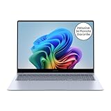 Samsung Galaxy Book4 Edge Galaxy AI-Laptop, 16-Zoll-Display, 16GB RAM, Snapdragon X Elite Prozessor, Notebook 512GB Speicher, Copilot, Sapphire Blue, 3 Jahre Herstellergarantie [Exklusiv auf Amazon]