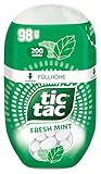 tic tac fresh mint – Erfrischende Dragees mit intensivem Minzgeschmack – Erfrischung für unterwegs und zwischendurch – Bonbons für frischen Atem – Praktische große Packung (1 x 98 g)