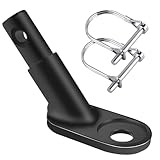 Fahrradanhänger Kupplung, 2 Stück Fahrrad Anhängerkupplung Anhänger Adapter, Anhängerkupplung Fahrrad für Kinderwagen, Kinder Fahrrad, Haustierwagen