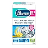 Dr. Beckmann Waschmaschinen Hygiene-Reiniger | Maschinenreiniger mit Aktivkohle | entfernt unangenehme Gerüche | 250 g