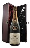 Laurent Perrier Brut Vintage Champagne 1975 in einer mit Seide ausgestatetten Geschenkbox, da zu 4 Weinaccessoires, 1 x 750ml