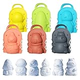 Schneeball-Modellierer, 6 Stück, lustige Form, Spielzeug für Spiele im Schnee, für Spiele, Aktivitäten, Kämpfe, Strand, Weihnachten, Familie, Sand