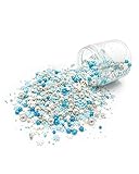 HAPPY SPRINKLES Frost Queen 180g | Bunter Streusel Mix Mit Schokolade Zum Dekorieren | Ideale Tortendeko Im Winter | Für Kekse, Eis & Kuchen Geeignet