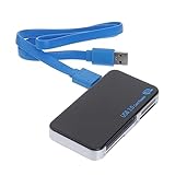 UKCOCO 1 hoher Leser USB- Adapter USB Kartenleser USB Speicherkartenleser USB Adapter USB Compact Flash Kartenleser USB Multi-Kartenleser MS Kartenleser Speicherleser Black