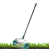 Générique Rasenwalze – Rasenbelüfter, manueller Rasenbelüfter, Rollrasenbelüfter, Belüfter, Dee Rasen, Werkzeug für Gartenarbeit, Belüftung für den Garten