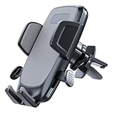 MKENSOLA Handyhalterung Auto für Audi A6 Saloon C7 2011-2017,360° Drehbar Lüftung Handyhalter Schwerkraft Autohalterung Accessories,A-Gray